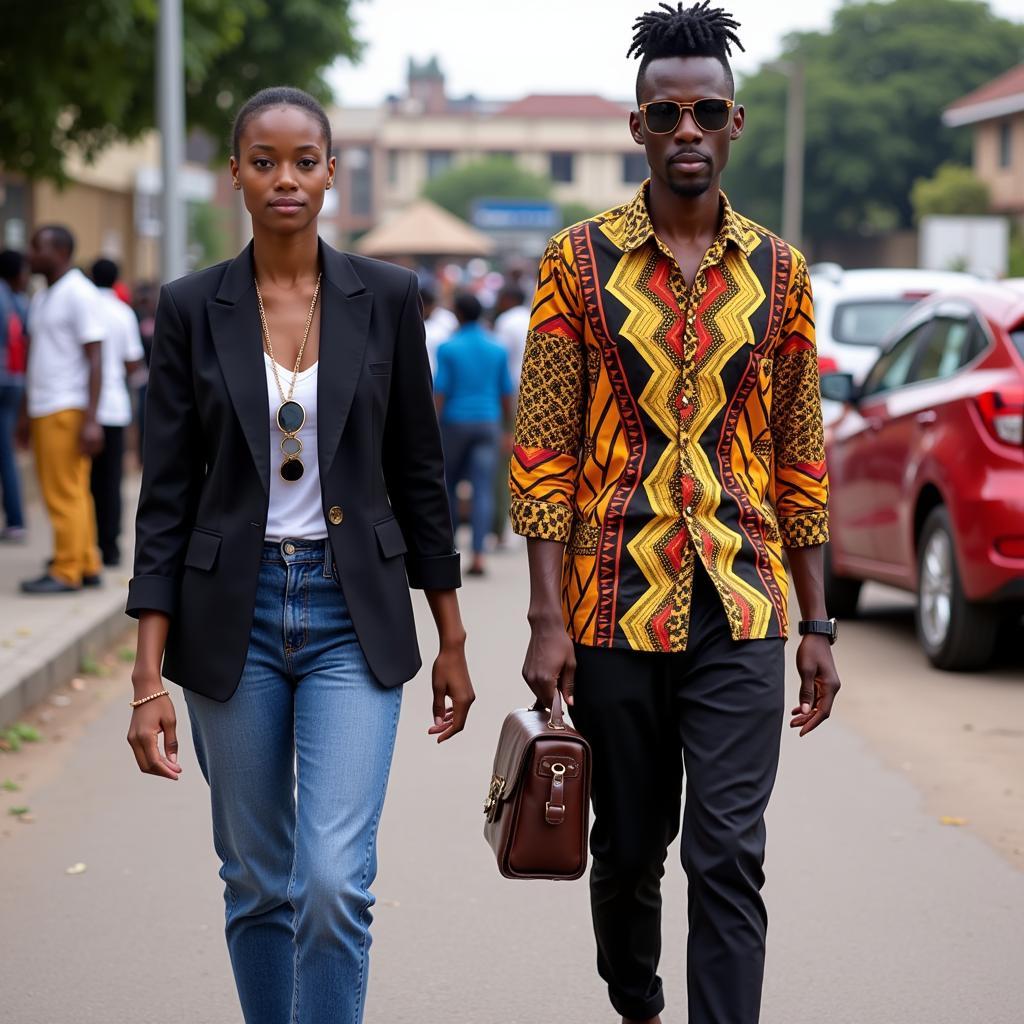 African Hypster Street Style in Accra