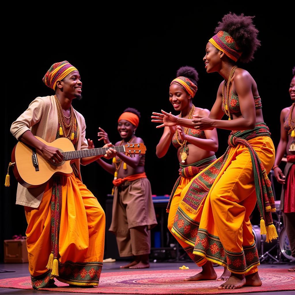 African Indian Cultural Fusion: Music and Dance