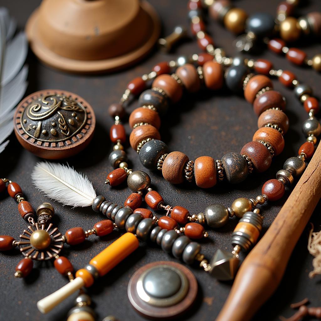 African Jewelry Materials and Symbolism