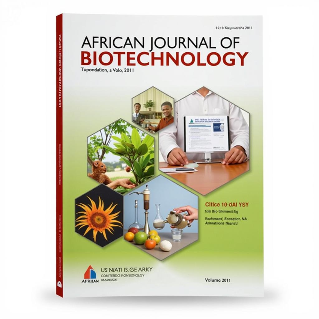 African Journal of Biotechnology 2011 Cover Image