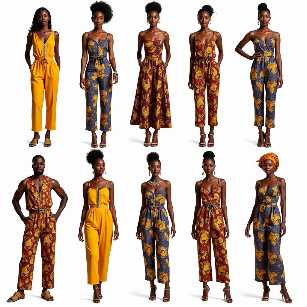 Styling Ideas for African Jumpsuits