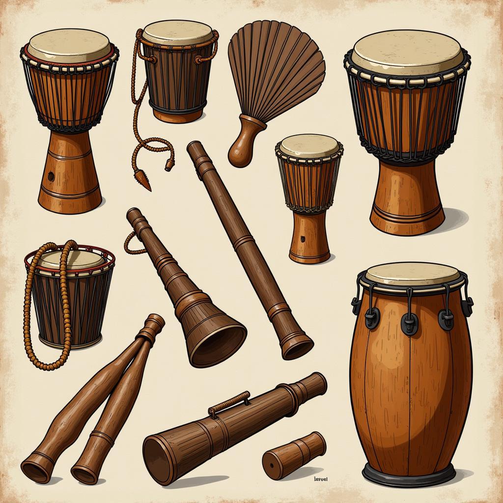 Traditional African Musical Instruments Used in Jungle Music