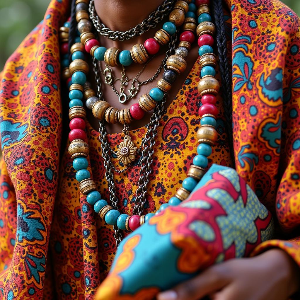 Accessorizing African Kaftan Dresses in the UK