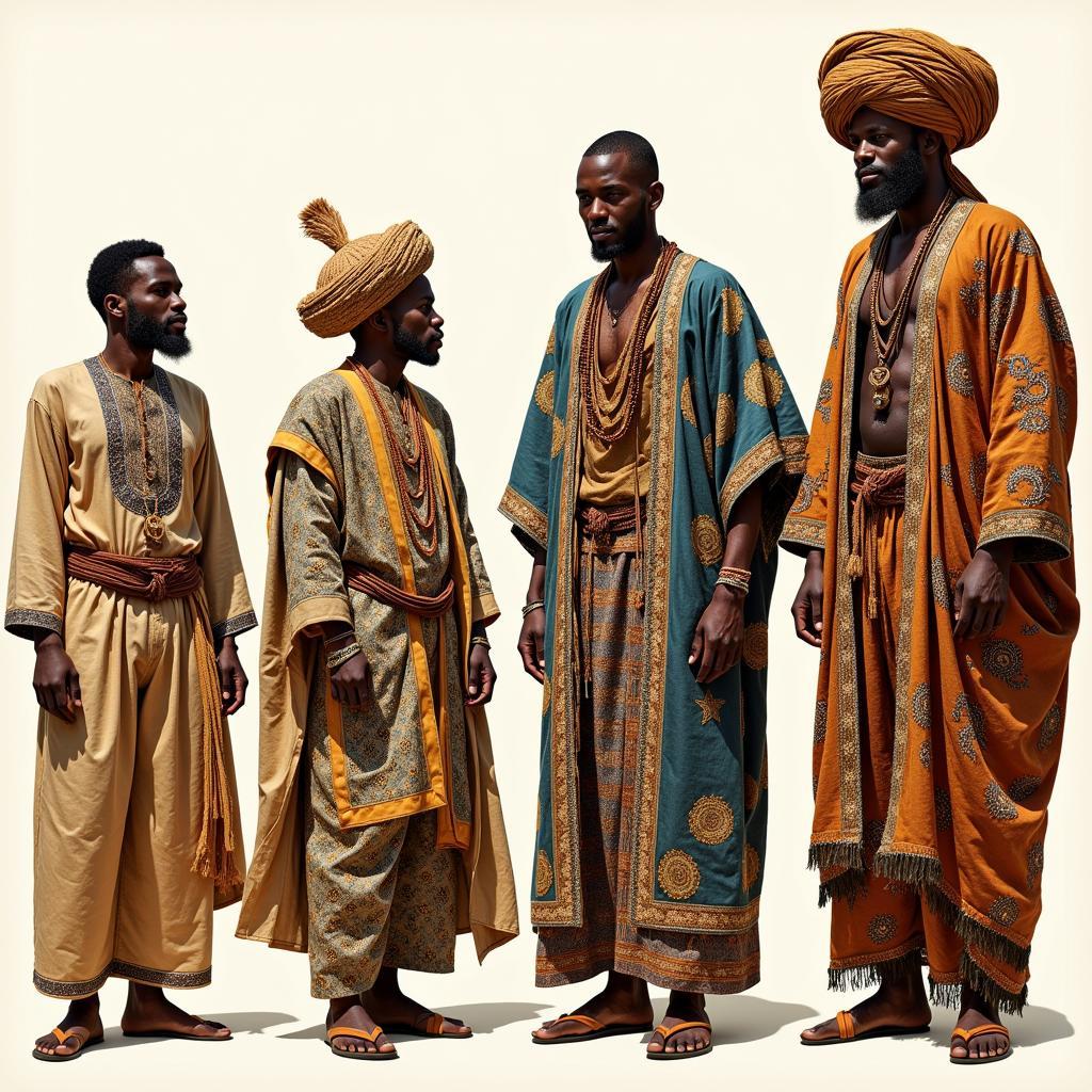 African Kaftan Styles for Men: Historical Evolution