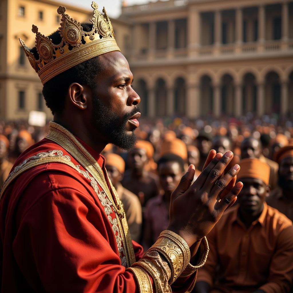 African King's Apology and Historical Accountability