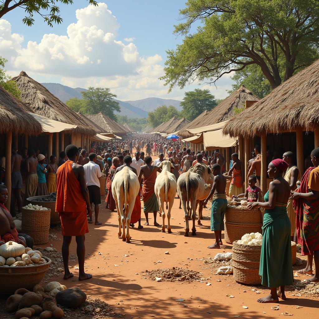 Pre-Colonial African Market Trade