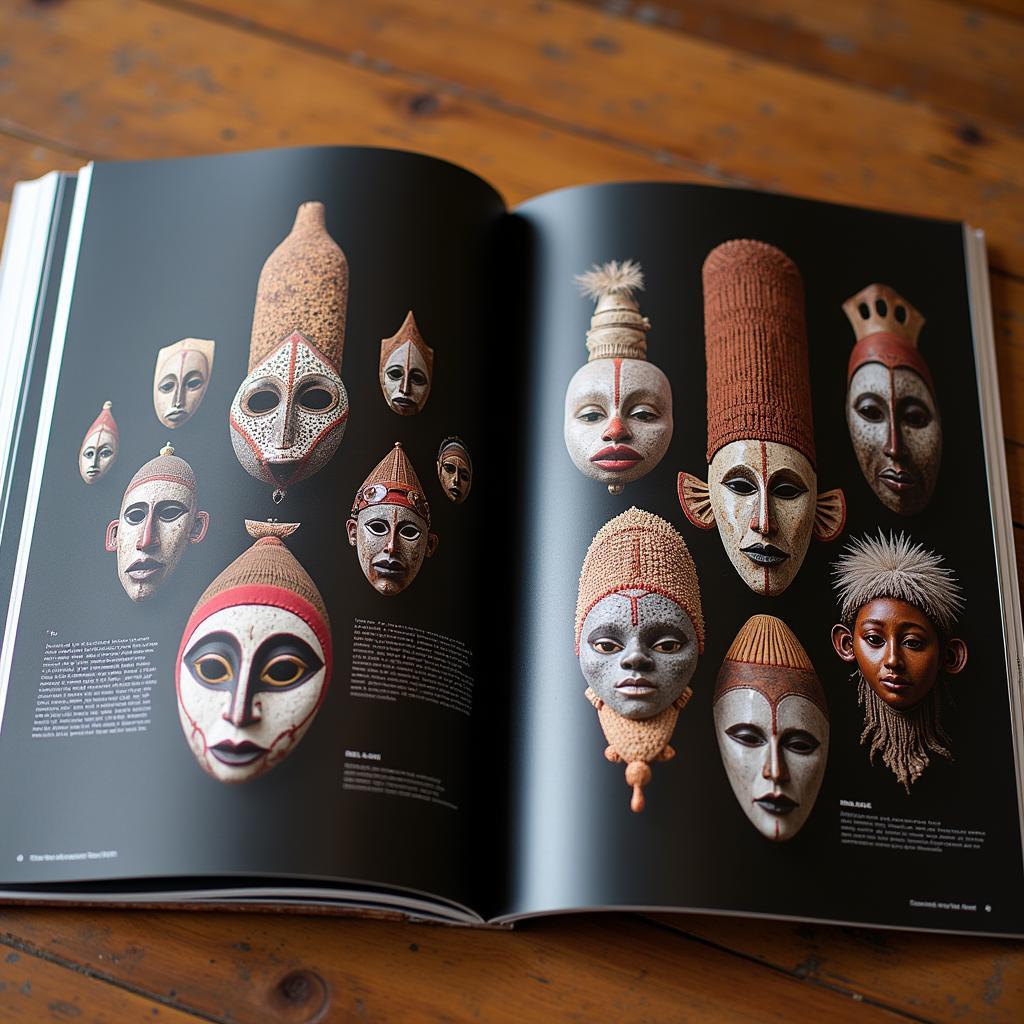 African Mask Exhibition Featured in Art Magazine