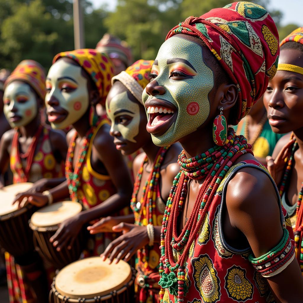 African Mask and Music Celebration