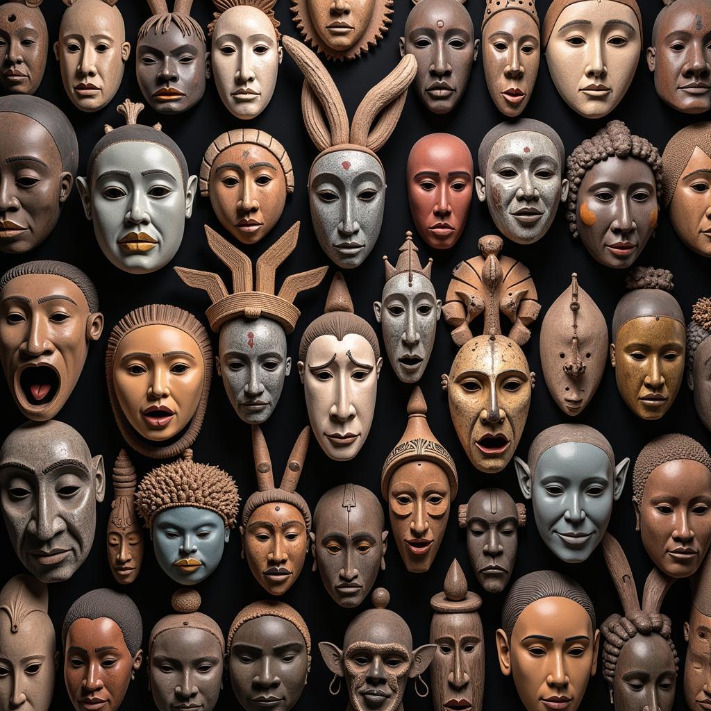 African Mask and Sculpture Diversity