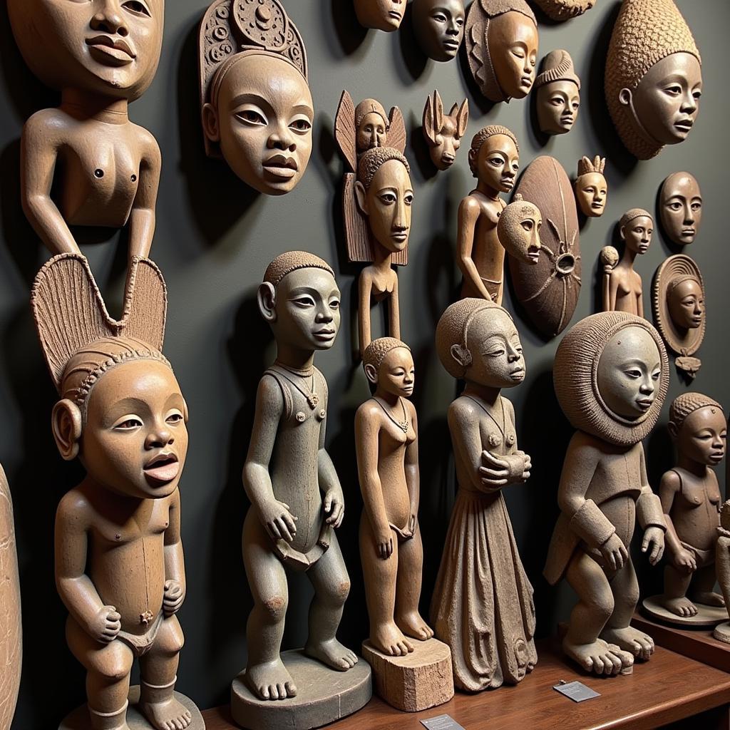 Authentic African Masks and Sculptures Available Locally