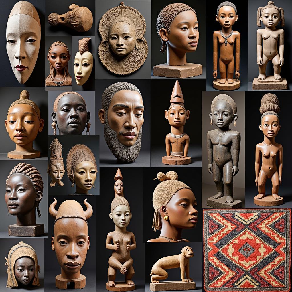 African Masks, Sculptures, and Textiles