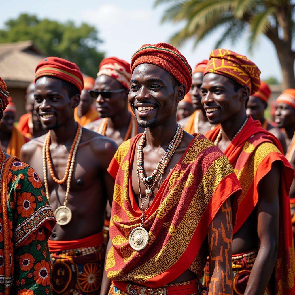 African Men in Traditional Attire by Rawpixel