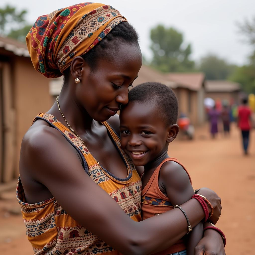 The Unbreakable Bond Between African Mothers and Their Children