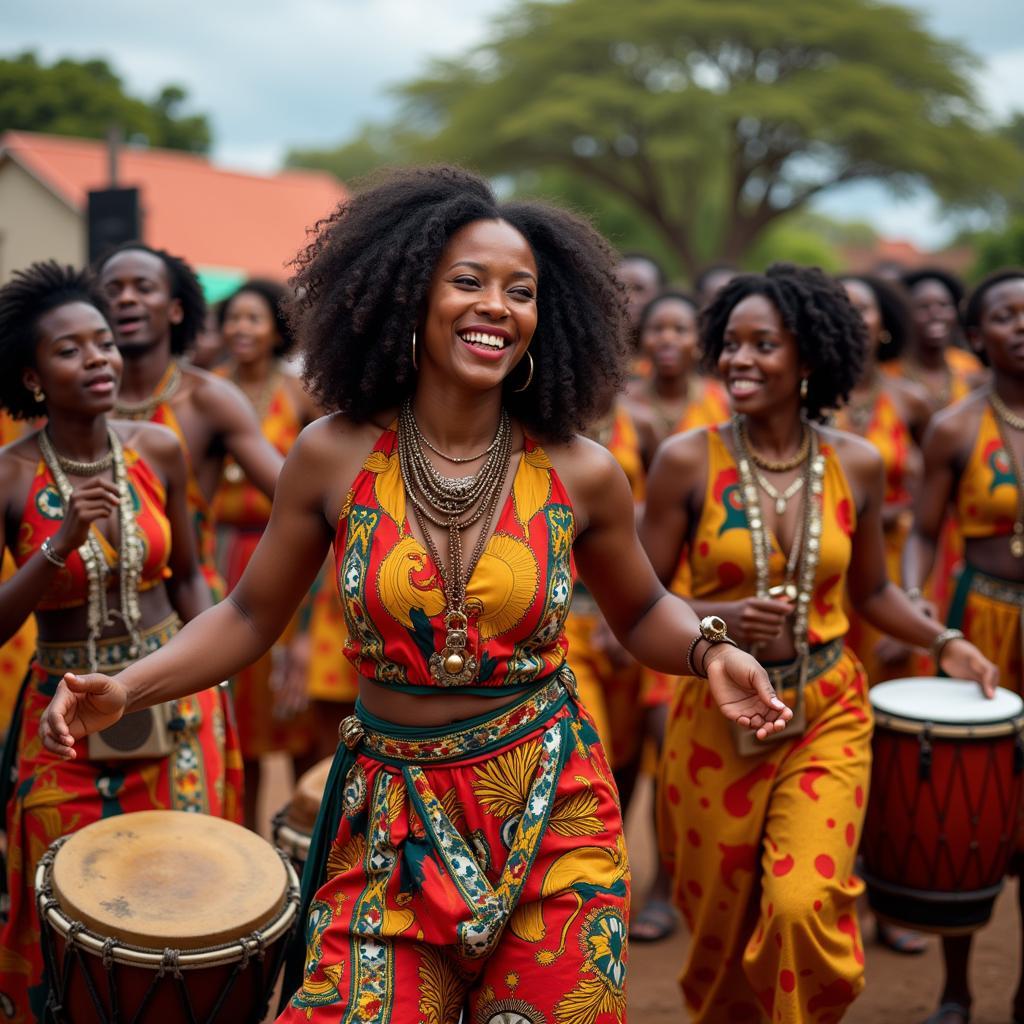 Vibrant Celebration of African Music and Dance