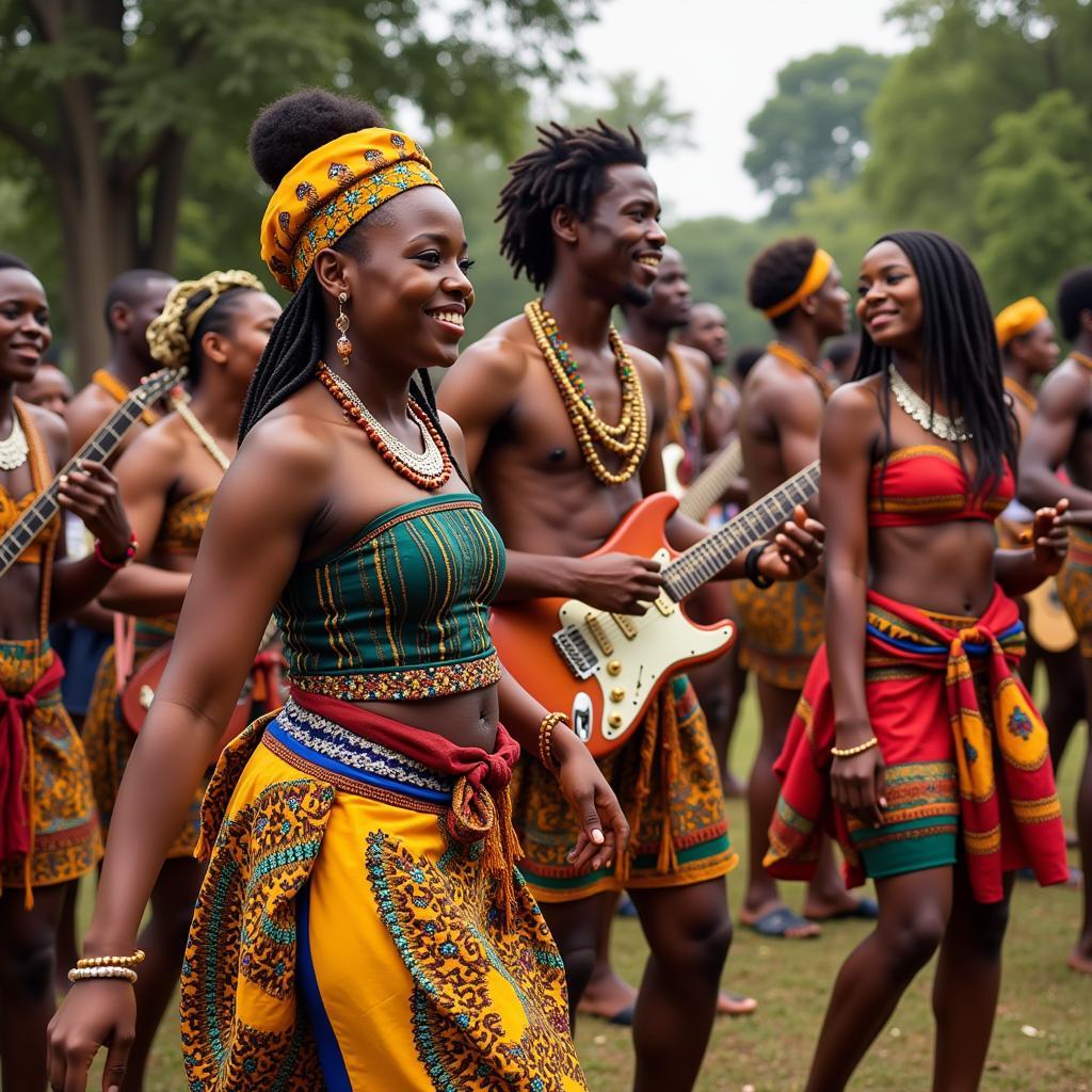 African Music and Dance Performance