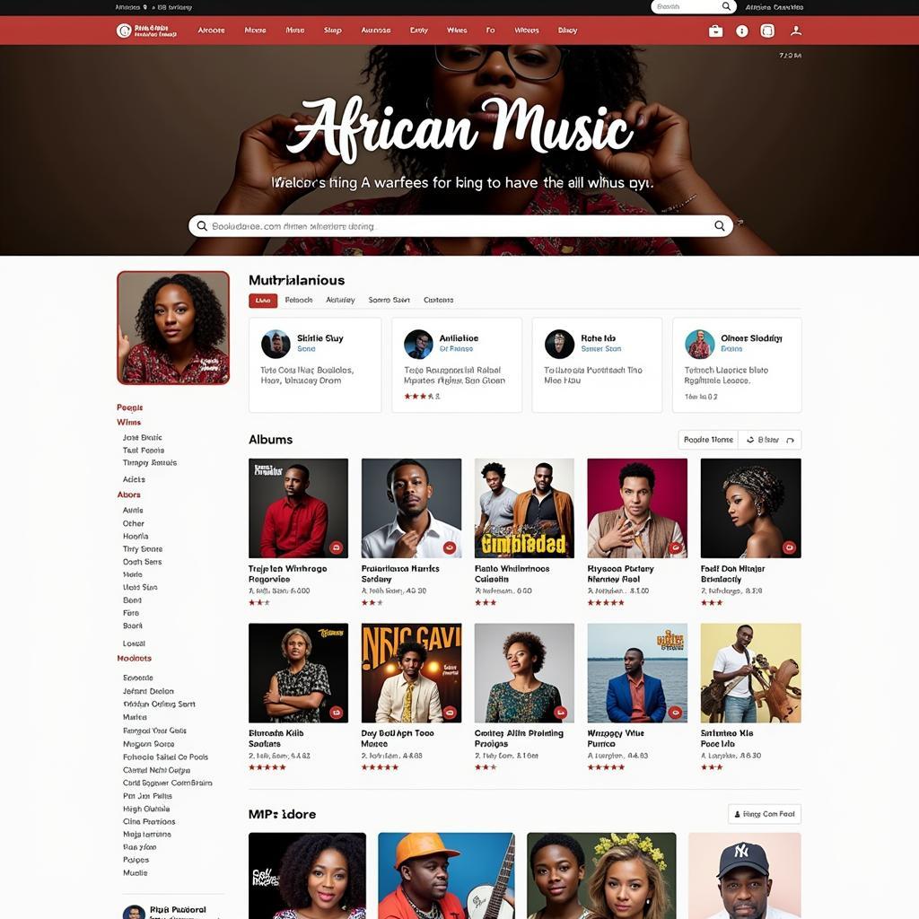 African Music Online Digital Platform