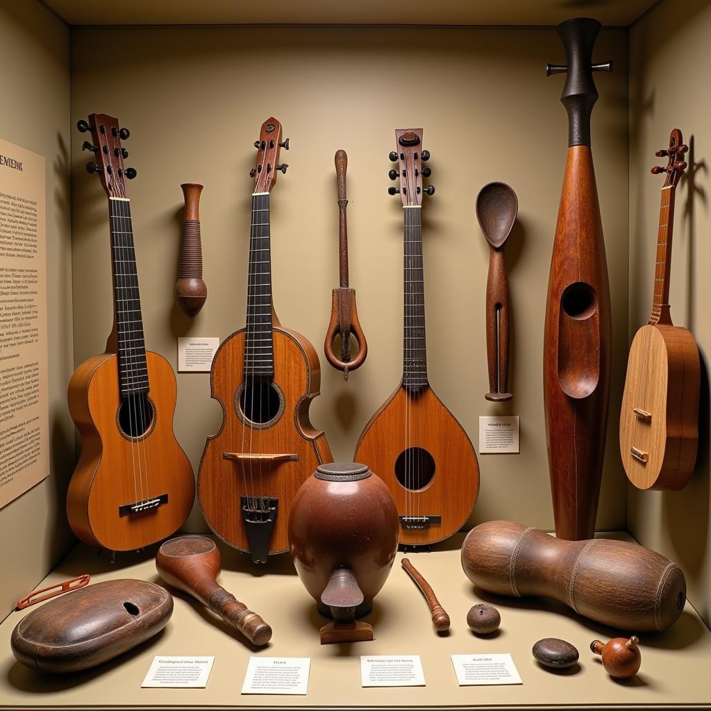 African Musical Instruments in an Australian Museum