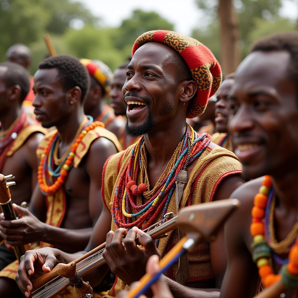 African Musicians in Performance