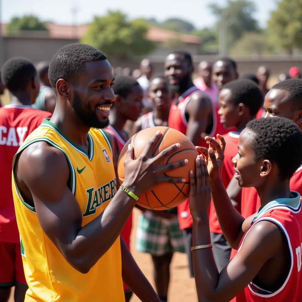 African NBA Players Giving Back to the Community