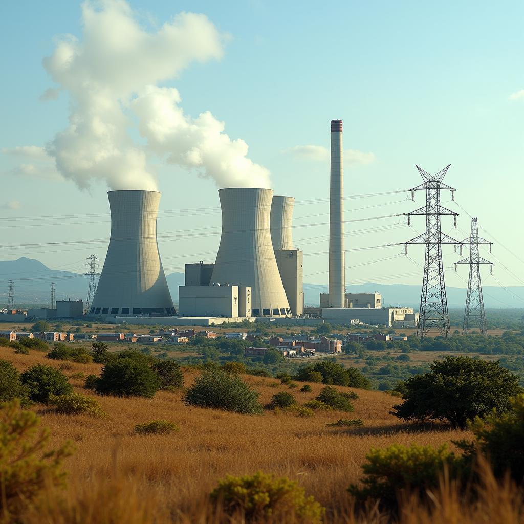 African Nuclear Power Plant