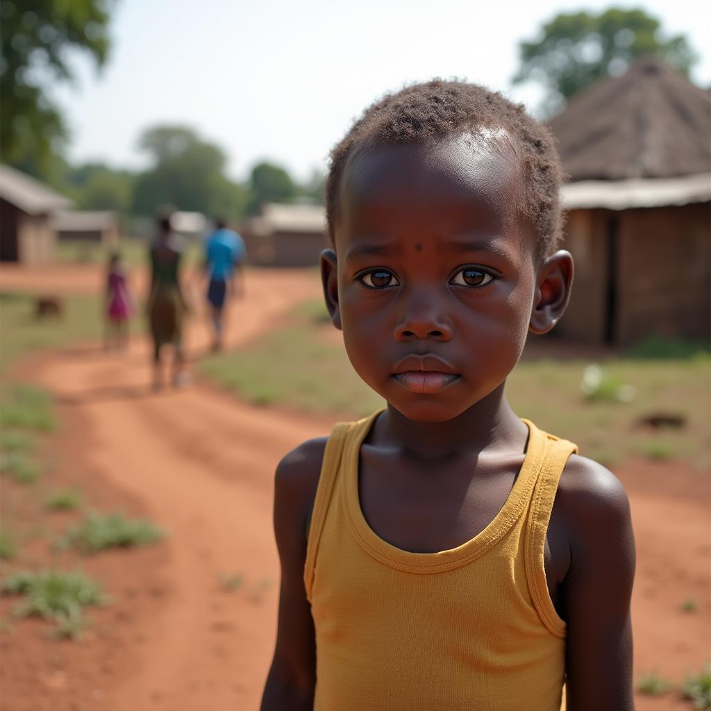 The impact of poverty on child vulnerability in Africa