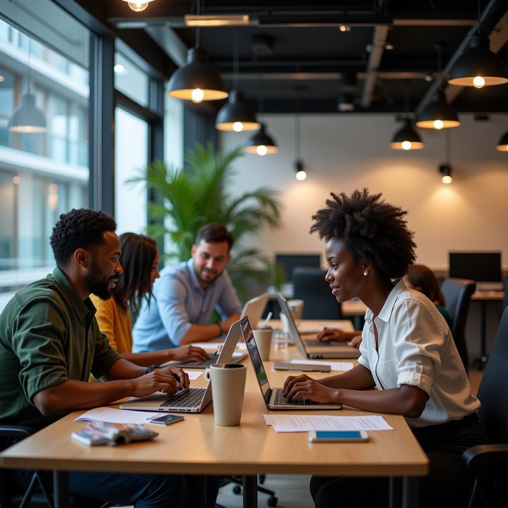 African Professionals Contributing to Bangalore's Tech Industry