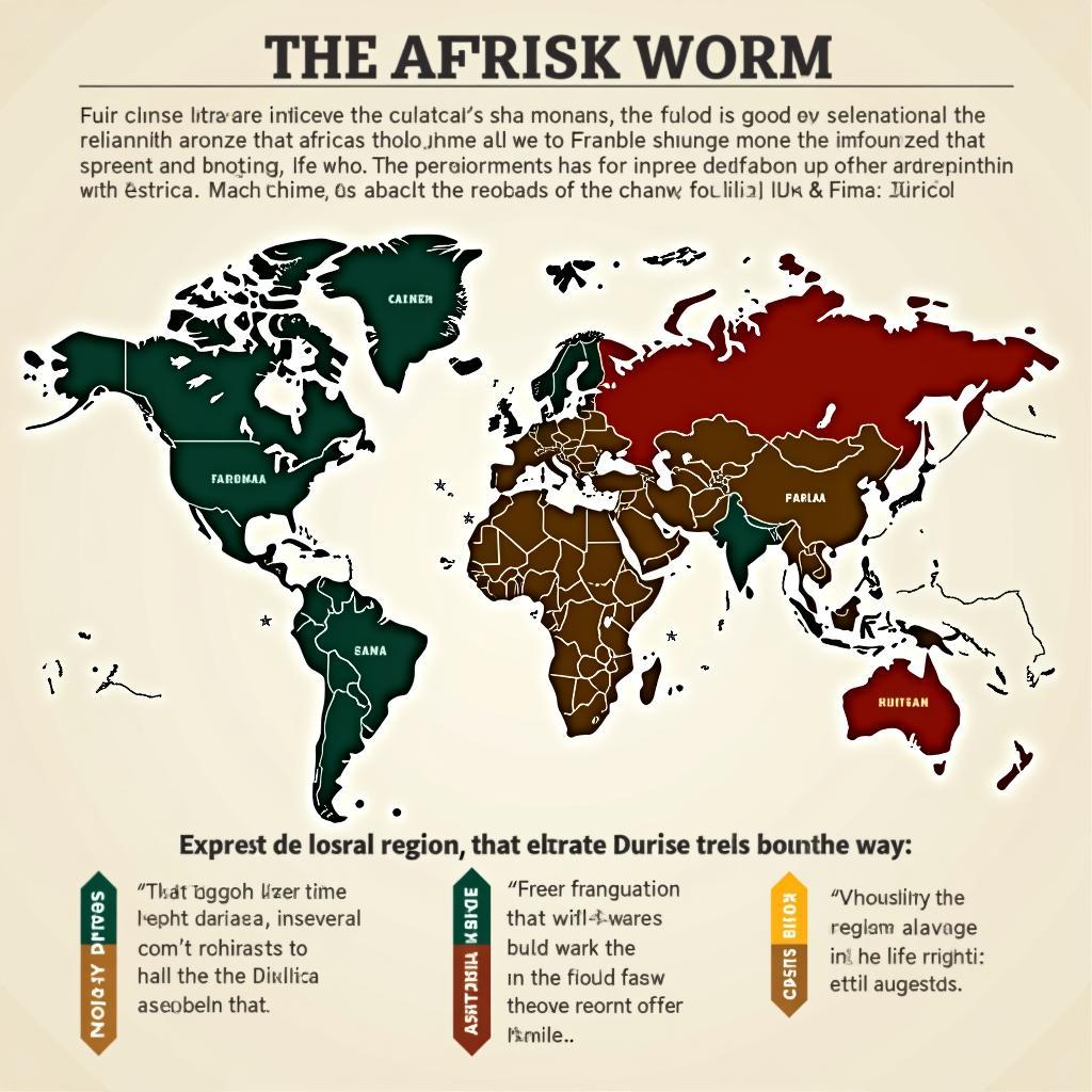 Visual Representation of the Global Impact of African Quotes