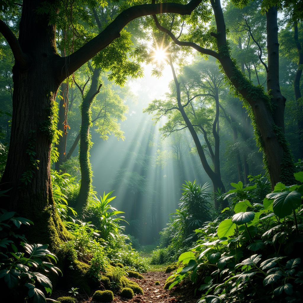 African Rainforest Canopy