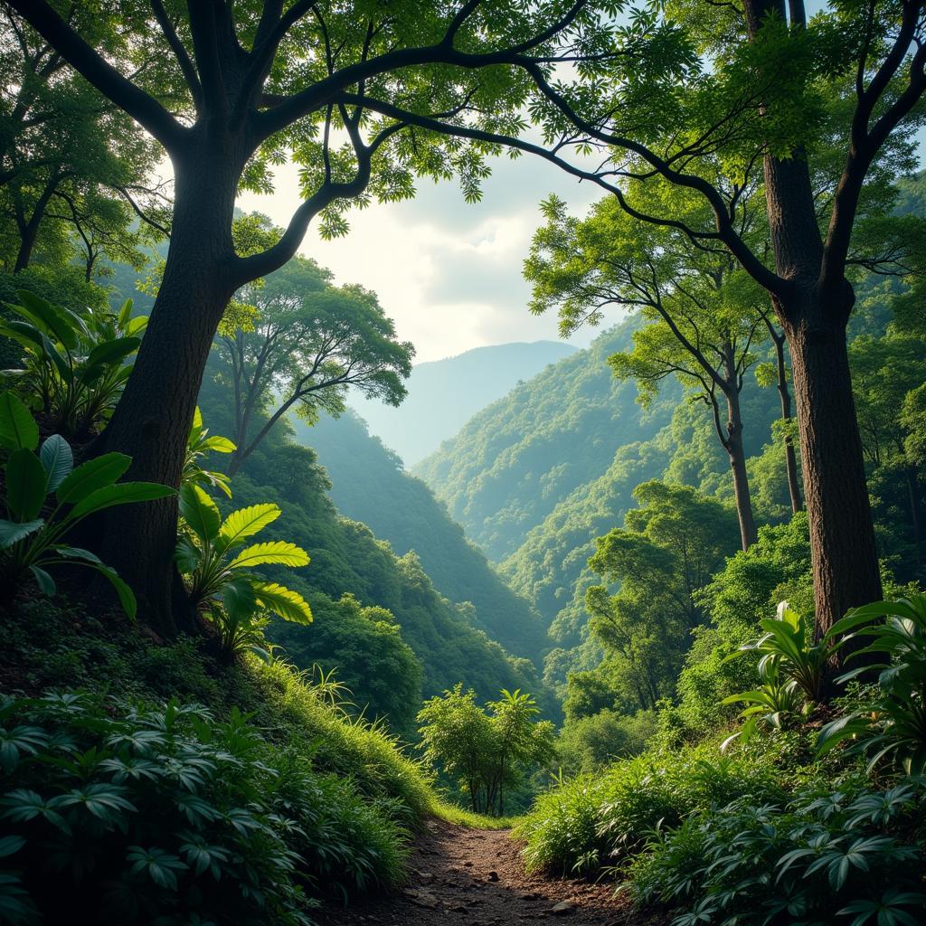 African Rainforest Vegetation: A Hotspot of Biodiversity