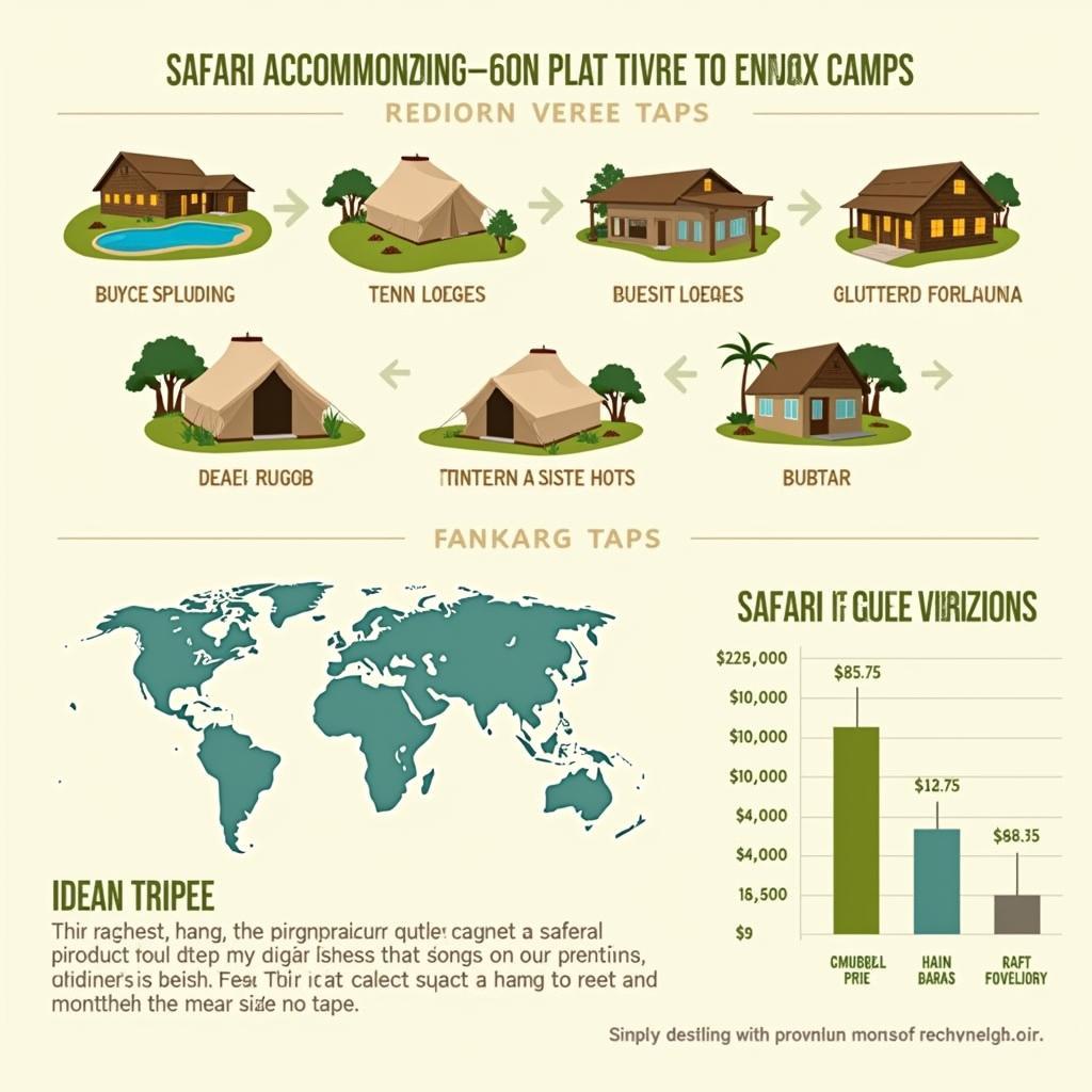 African Safari Cost Comparison: Factors influencing safari prices, including accommodation, destination, and activities.