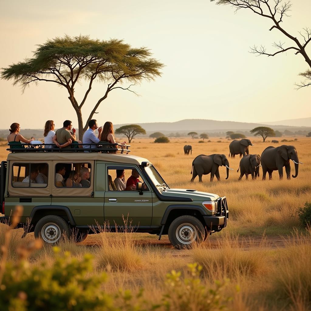 African Safari Wildlife Encounter