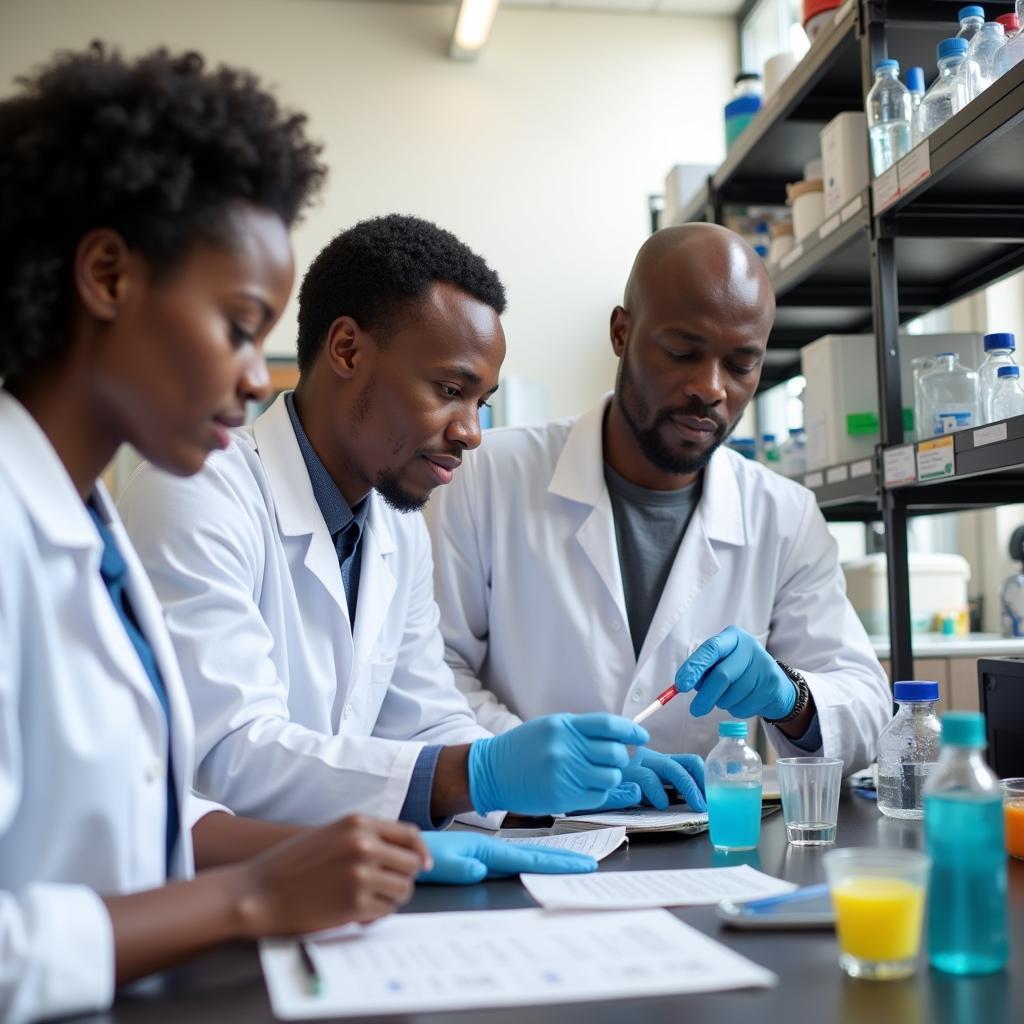 African Scientists Collaborating on Pathology and Microbiology Research