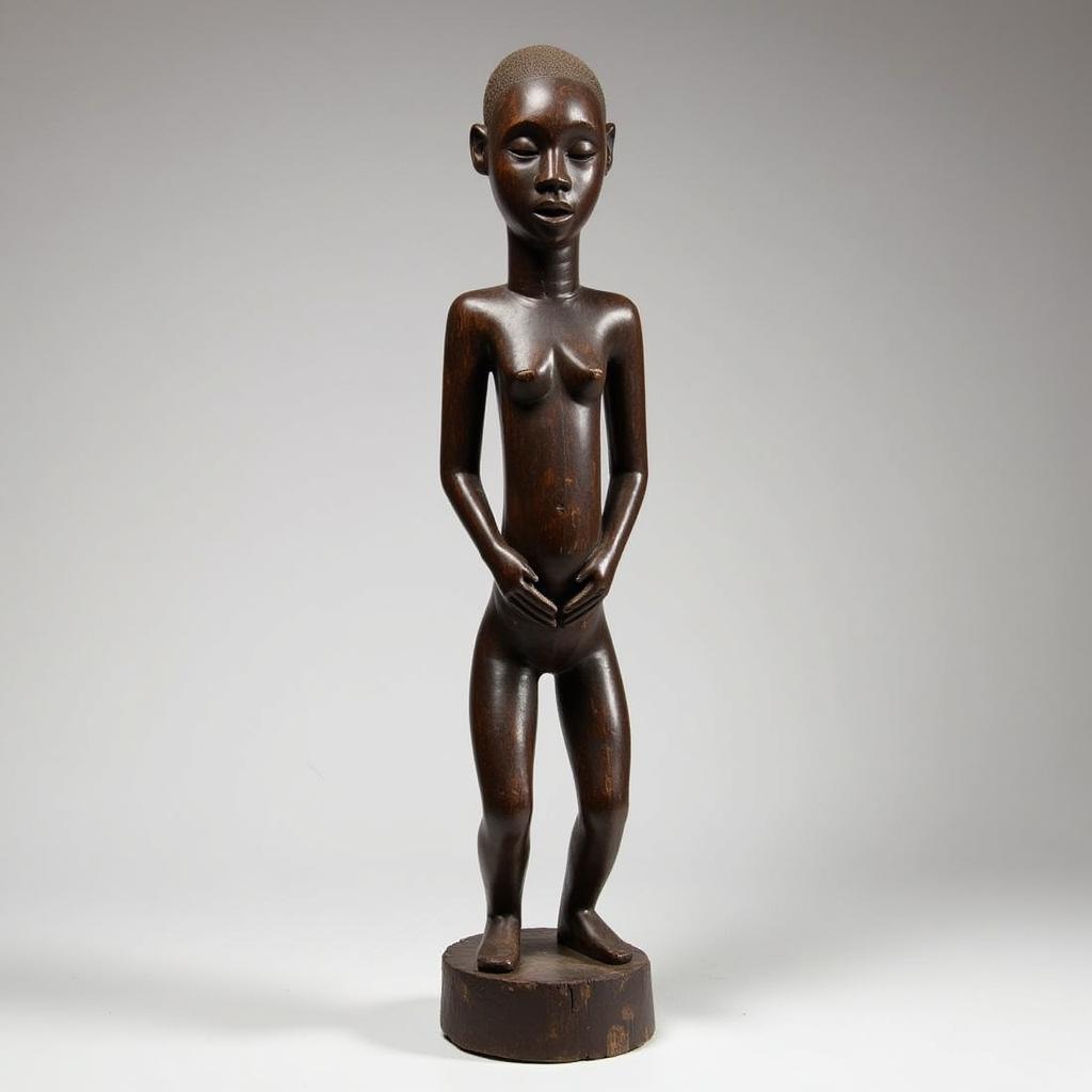 African Sculpture HD Background