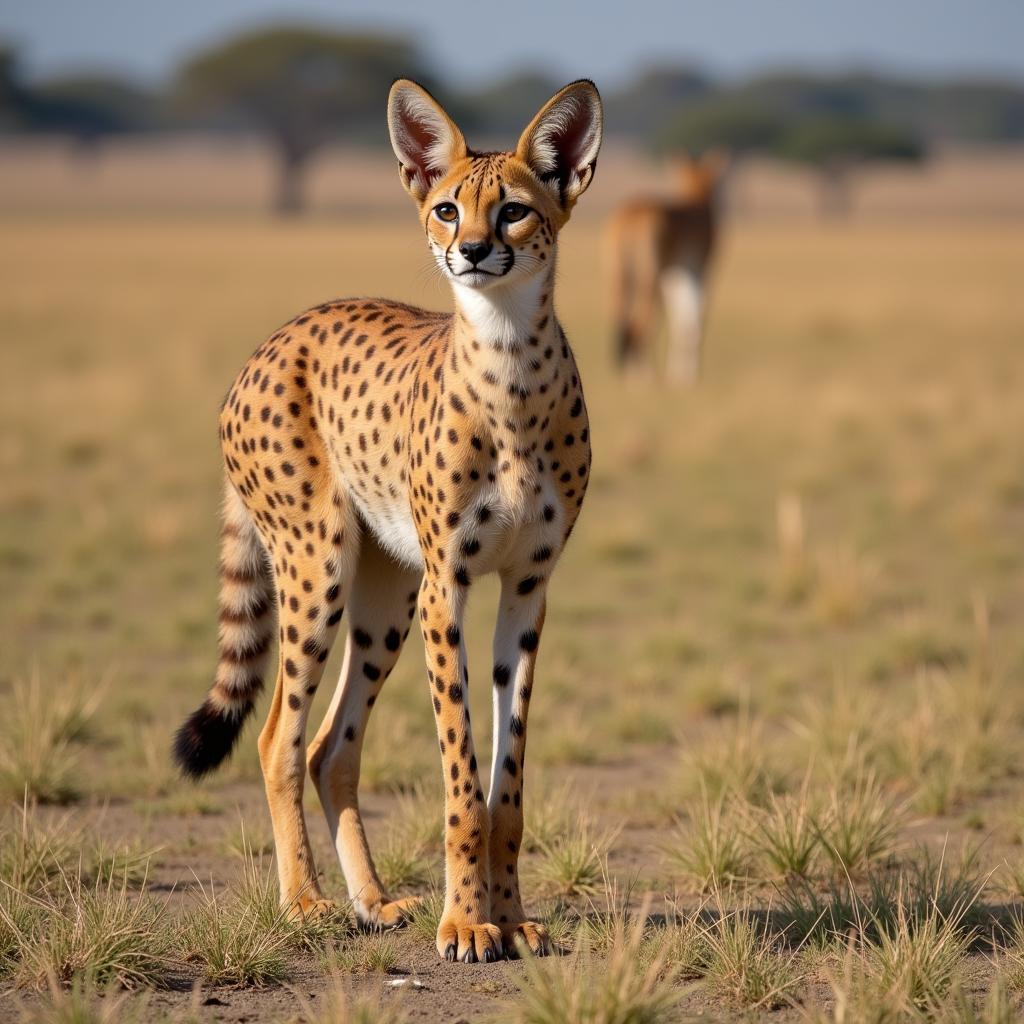 African Serval Physical Characteristics