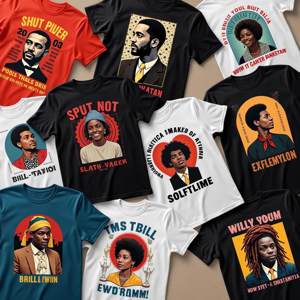 African T-Shirt Designs Telling Stories of Heritage, Struggle, and Hope