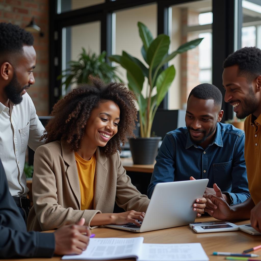 African Tech Entrepreneurs at Work