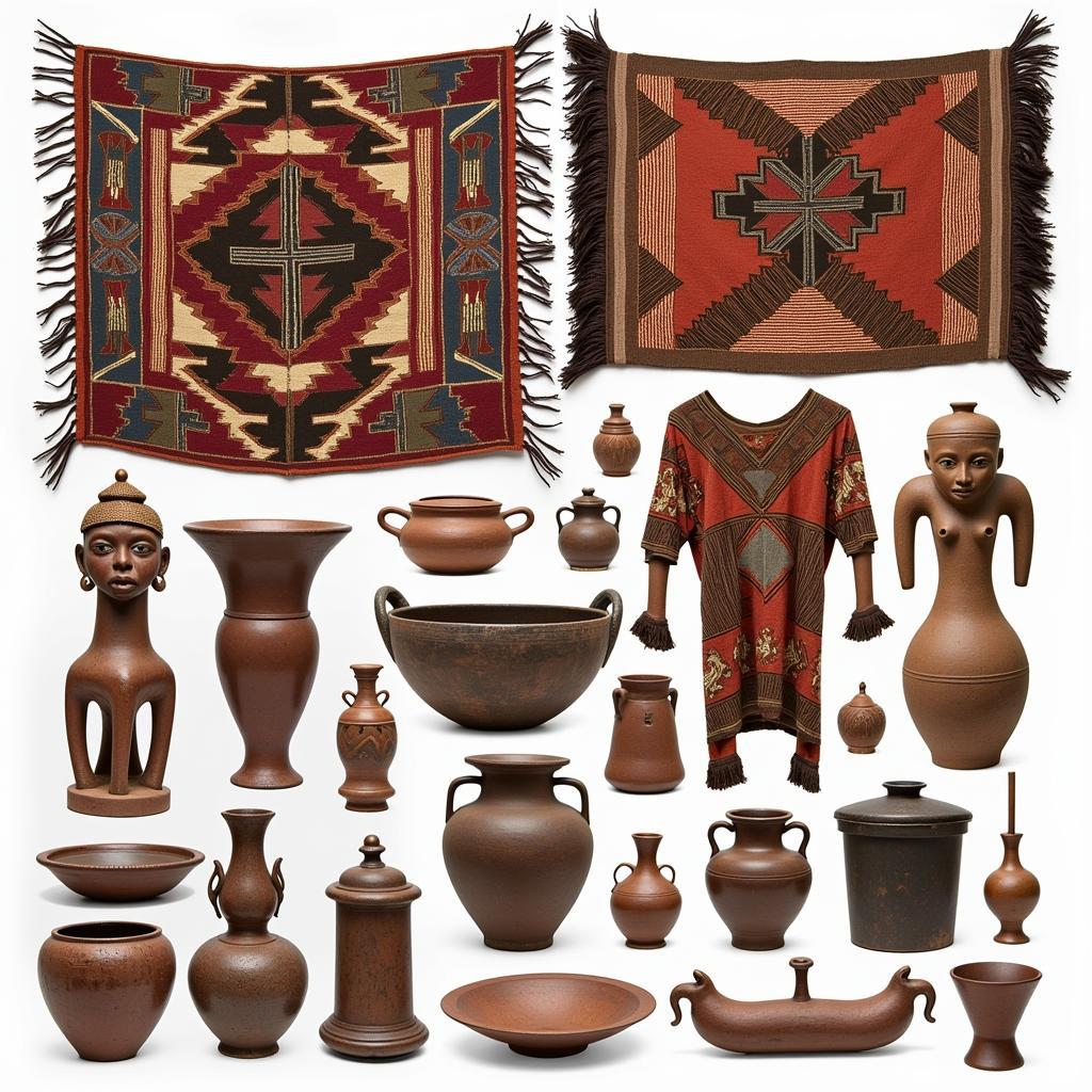 African Textiles and Pottery: Cultural Expressions