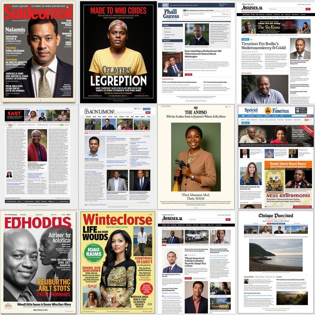 Diverse Range of African-Themed Publications