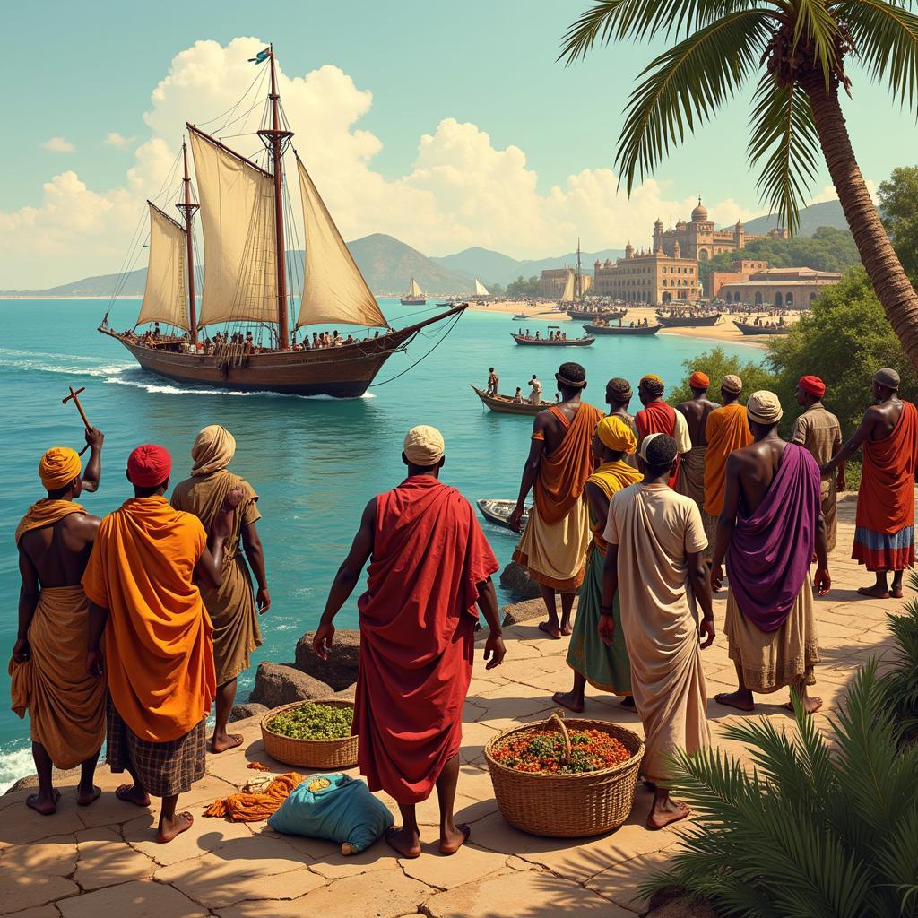 African Traders in Ancient India