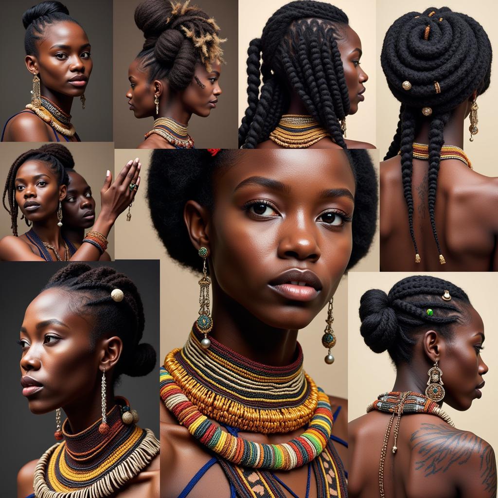 Traditional adornments and beauty practices in Africa