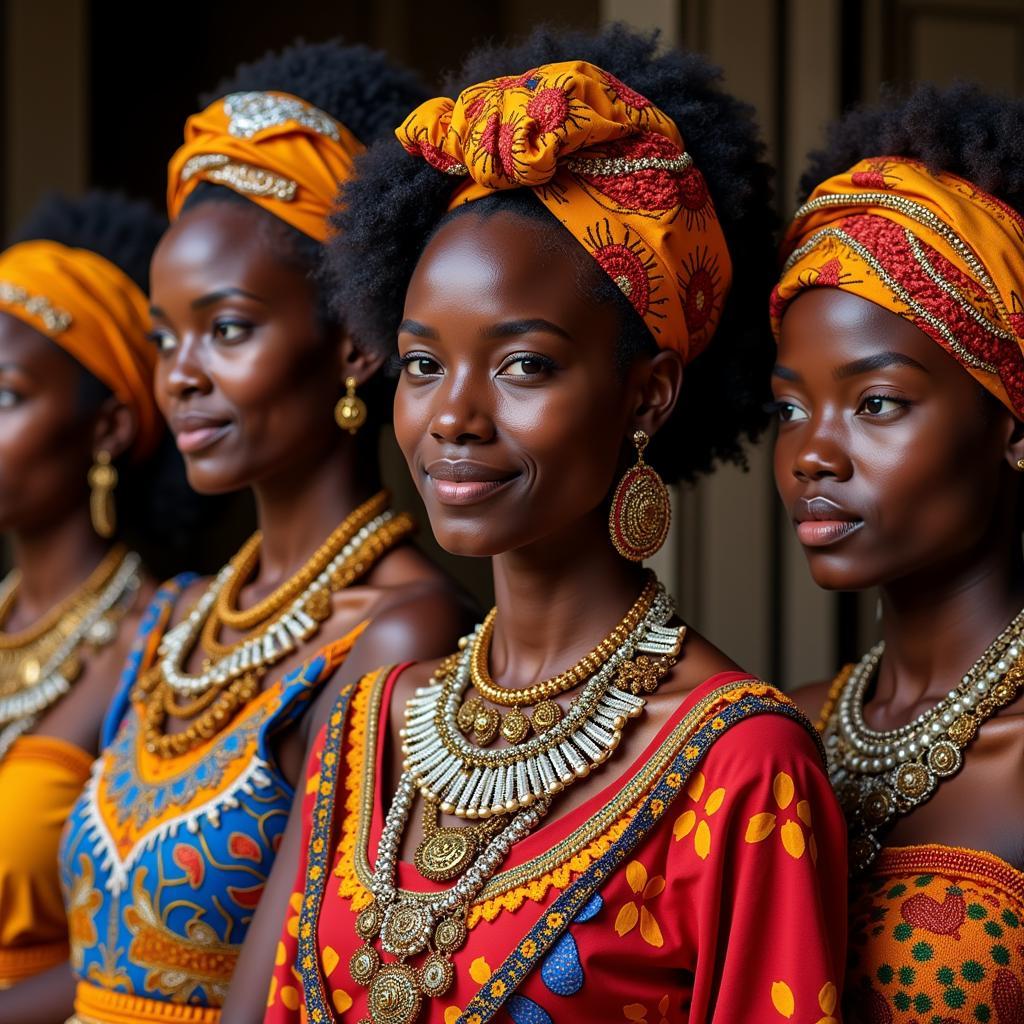 African Traditional Clothing and Adornments