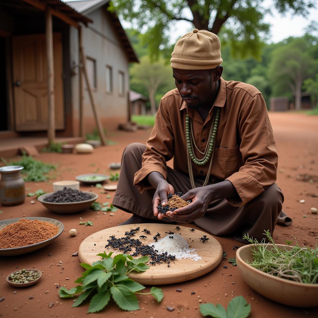 Traditional African Medicine Using Insects