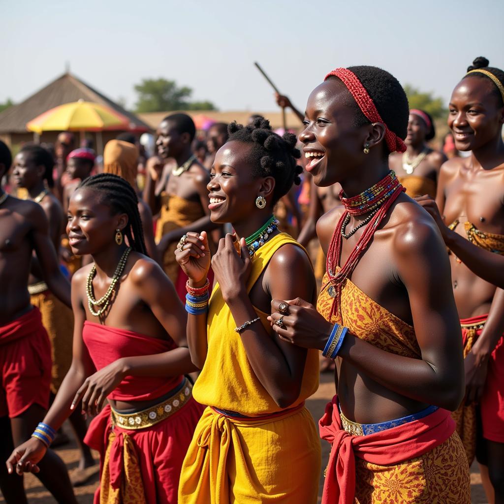 Celebrating African Village Culture