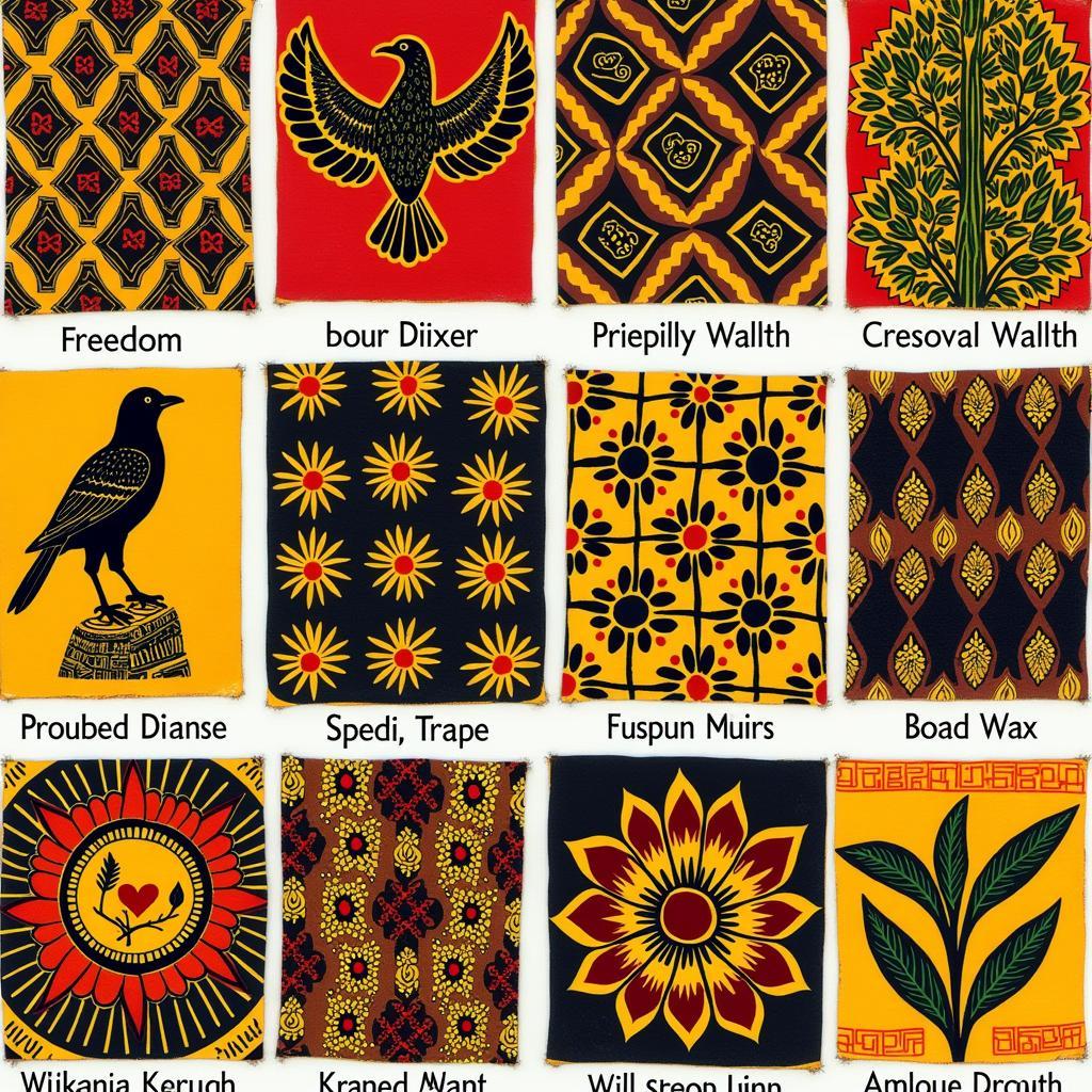 African Wax Print Patterns and Symbols: Unraveling their Cultural Meaning