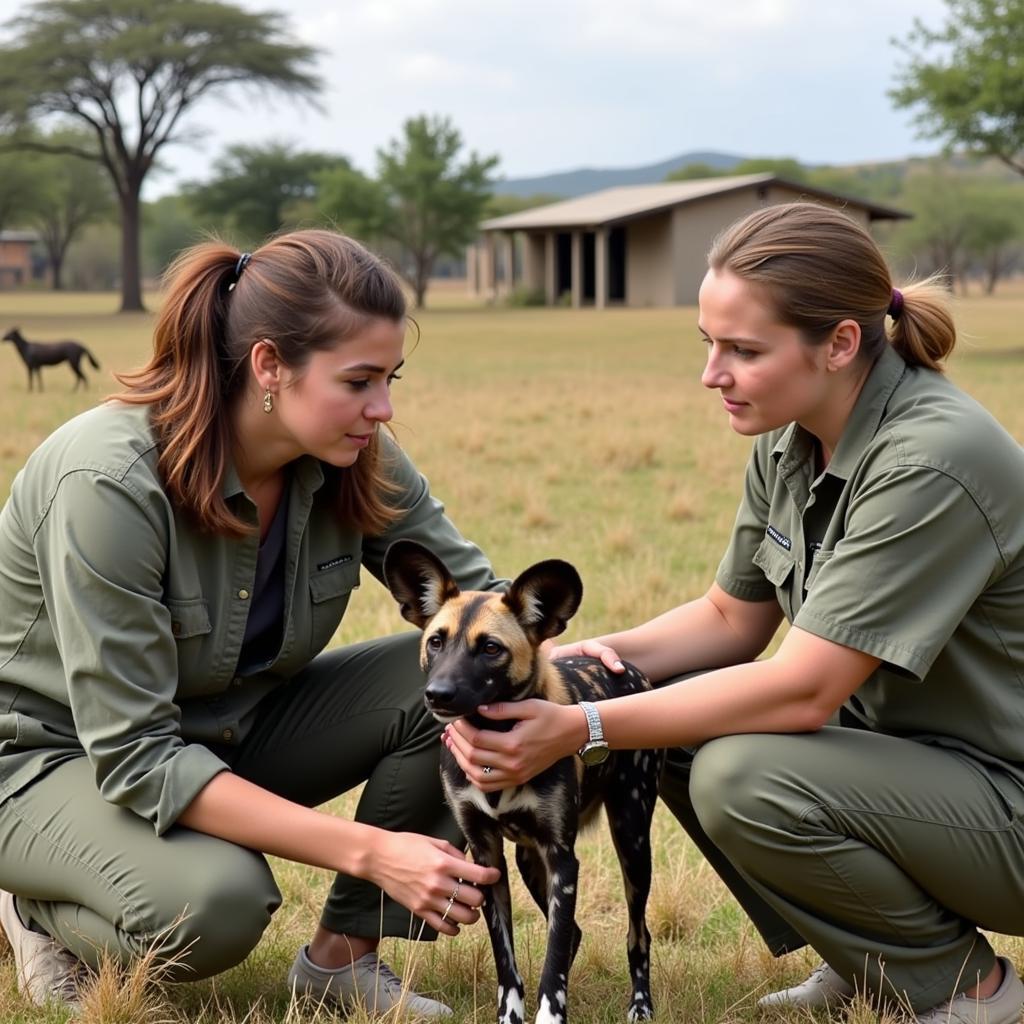 Conservation Efforts to Protect the Endangered African Wild Dog