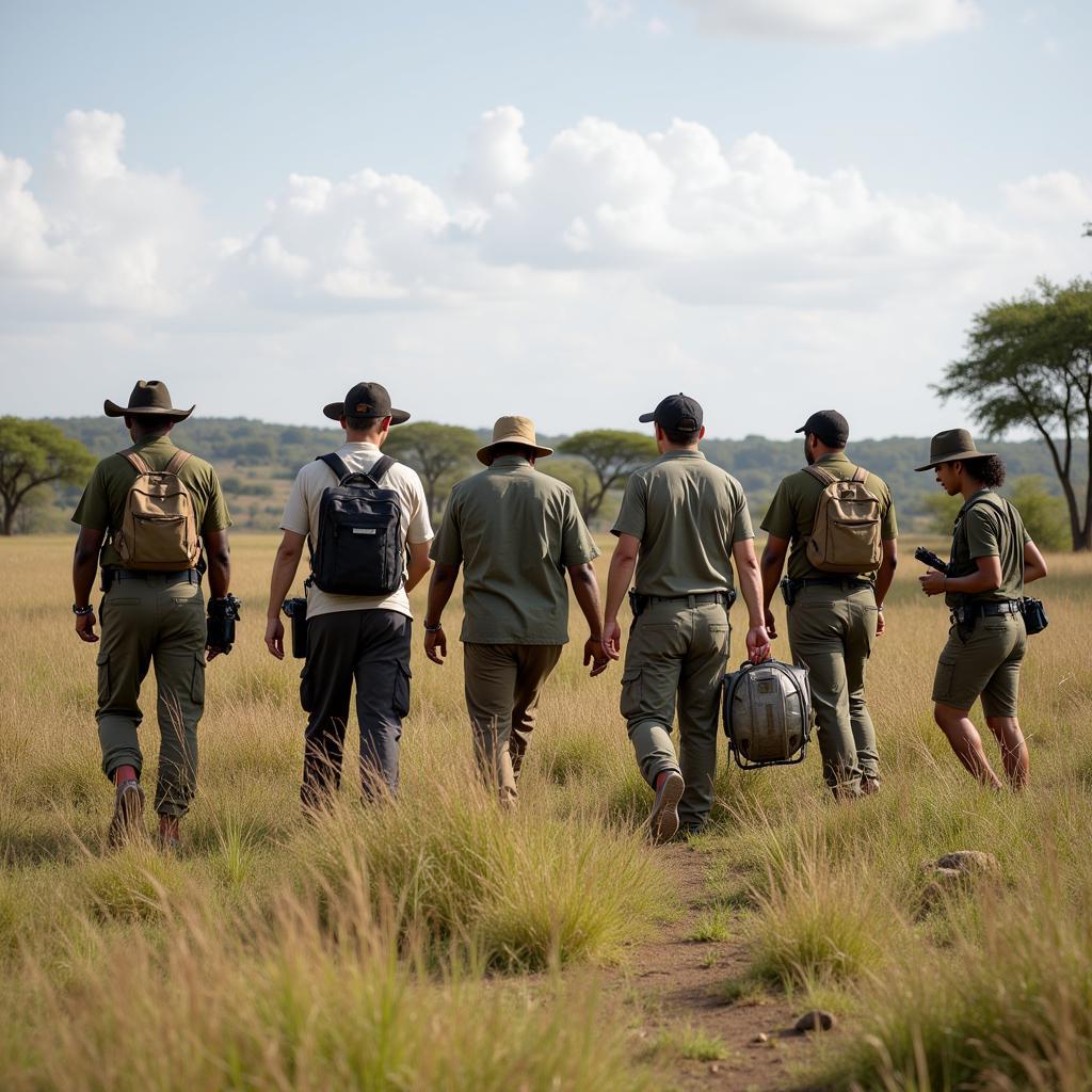 African Wildlife Conservation Efforts in Action