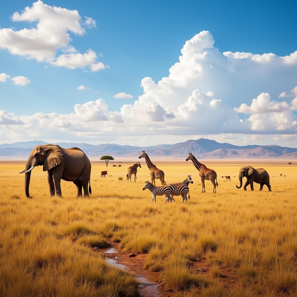 The Beauty and Diversity of African Wildlife and Natural Landscapes