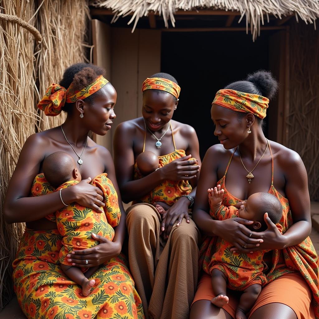 African Women Breastfeeding: Cultural Practices and Traditions