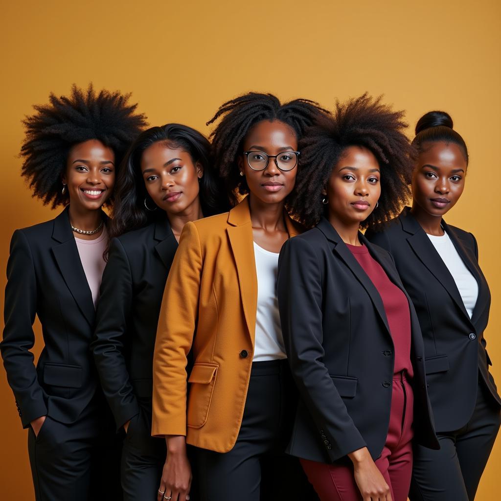 African Women Challenging Stereotypes