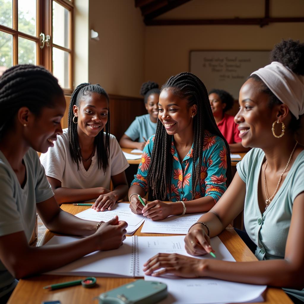 African Women in a Community Empowerment Program